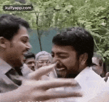 Hugging.Gif GIF - Hugging Karthi Madras Movie GIFs