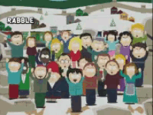 South Park Mob GIF - South Park Mob Rabble GIFs