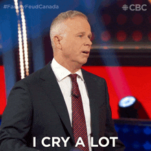 I Cry A Lot Gerry Dee GIF - I Cry A Lot Gerry Dee Family Feud Canada GIFs