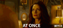 At Once Michelle Gomez GIF - At Once Michelle Gomez Mary Wardell GIFs