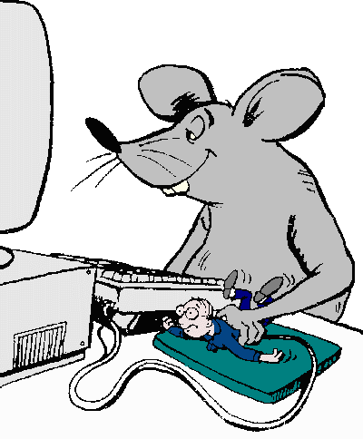 Mouse Pay Back Sticker