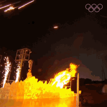 Olympic Flame Olympics2022 GIF - Olympic Flame Olympics2022 Fire GIFs