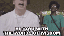 Hit You With The Words Of Wisdom Jack Harlow GIF - Hit You With The Words Of Wisdom Jack Harlow Sundown Song GIFs
