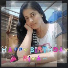 Happy Birthday Greetings GIF - Happy Birthday Greetings Hbd Riya GIFs
