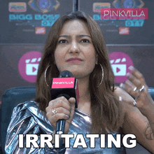 Irritating Aashika Bhatia GIF - Irritating Aashika Bhatia Pinkvilla GIFs
