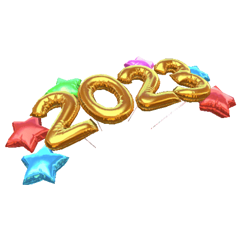 New Year'S 2023 Glider Sticker - New Year'S 2023 Glider Mario Kart Stickers