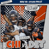 Detroit Lions Vs. Chicago Bears Pre Game GIF - Nfl National Football League Football League GIFs