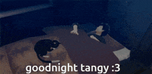 Goodnight Tangy Goodnight Kinkgeorge GIF - Goodnight Tangy Goodnight Kinkgeorge Goodnight Akira Persona 5 GIFs