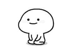 a black and white drawing of a cartoon character holding a flower and saying ok .