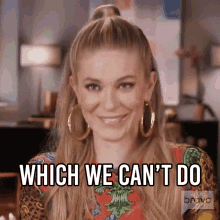 Which We Cant Do Real Housewives Of New York GIF - Which We Cant Do Real Housewives Of New York Rhony GIFs