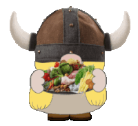 Vikings Gnome Sticker
