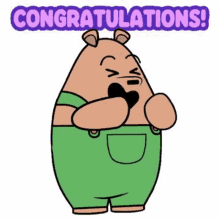 Pantsbear Congratulations GIF - Pantsbear Congratulations Clapping GIFs