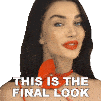This Is The Final Look Amy Jackson Sticker