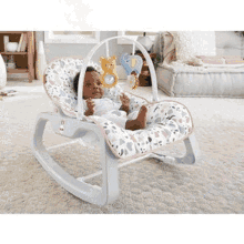 Automatic Baby Rocker Automatic Baby Bouncer GIF