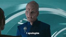 I Apologize Saru GIF - I Apologize Saru Star Trek Discovery GIFs