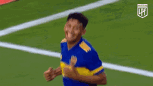 Running Boca Juniors GIF - Running Boca Juniors Liga Profesional De Fútbol De La Afa GIFs