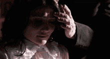 Nervous Fix Hair GIF