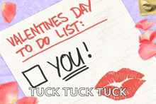 Valentinesday List GIF - Valentinesday List Lovemyhusband GIFs