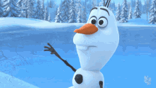 cold weather sneeze olaf
