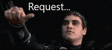 Request Denied Thumbs Down GIF - Request Denied Thumbs Down Joaquin Phoenix GIFs