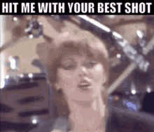 pat benatar hit me with your best shot fire away 80s music