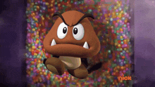 a cartoon character with a nick hd logo on the bottom