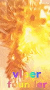 a picture of a golden dragon with the words viper founder on the bottom