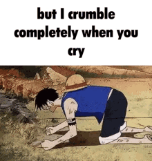 One Piece Luffy GIF - One Piece Luffy Crying GIFs
