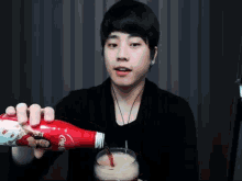 콜라 GIF - Coke Coca Cola Korean GIFs
