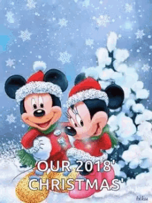 Christmas Mickey Mouse GIF - Christmas Mickey Mouse Minnie GIFs