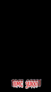 a picture of a woman with the words bmc yukku written on the bottom