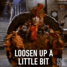 Loosen Up A Little Bit Saturday Night Live GIF - Loosen Up A Little Bit Saturday Night Live Take It Easy GIFs
