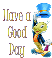 Have A Good Day Sticker Sticker - Have A Good Day Sticker Jiminy Cricket Stickers