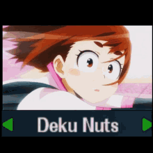 Deku Nuts My Hero Academia GIF - Deku Nuts My Hero Academia Uraraka GIFs