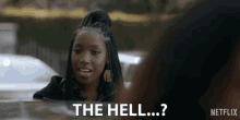 The Hell Ashley Blaine Featherson GIF - The Hell Ashley Blaine Featherson Joelle Brooks GIFs