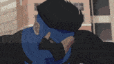 a cartoon of a man with the words stand ready for written above him