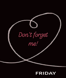 Dont Forget Me Forget It GIF