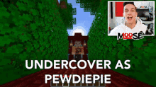 undercover as pew die pie undercover running maze video game