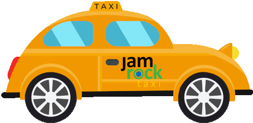 Jamrock Taxi Sticker - Jamrock Taxi Taxi Driver Stickers