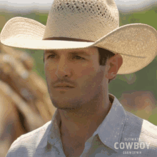 Smirk Cuatro Houston GIF - Smirk Cuatro Houston Ultimate Cowboy Showdown GIFs