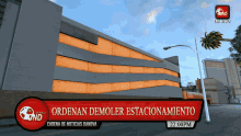 cadena de noticias danova is showing a news report