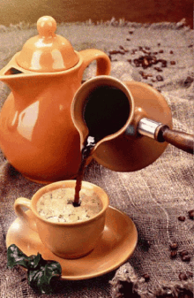 Good Morning Coffee GIF - Good Morning Coffee Pour GIFs