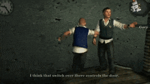 two boys are fighting in a video game and one of them says gary