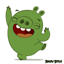 Piggy Angry Birds GIF - Piggy Angry Birds Dancing GIFs