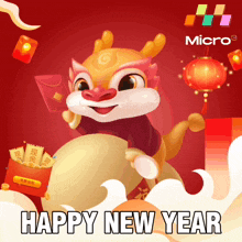 Happy New Year Chinese New Year GIF - Happy New Year Chinese New Year 2024 GIFs