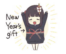 menhera chan new year gift