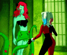 Harley Quinn Poison Ivy GIF - Harley Quinn Poison Ivy Dc GIFs