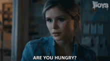 are you hungry starlight erin moriarty the boys want food