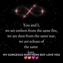 My Love For You Is Like The Galaxy It Goes On For Infinity GIF - My Love For You Is Like The Galaxy It Goes On For Infinity GIFs