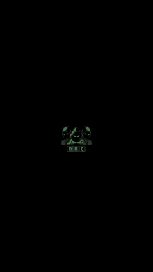 a black background with the words no signal written in green